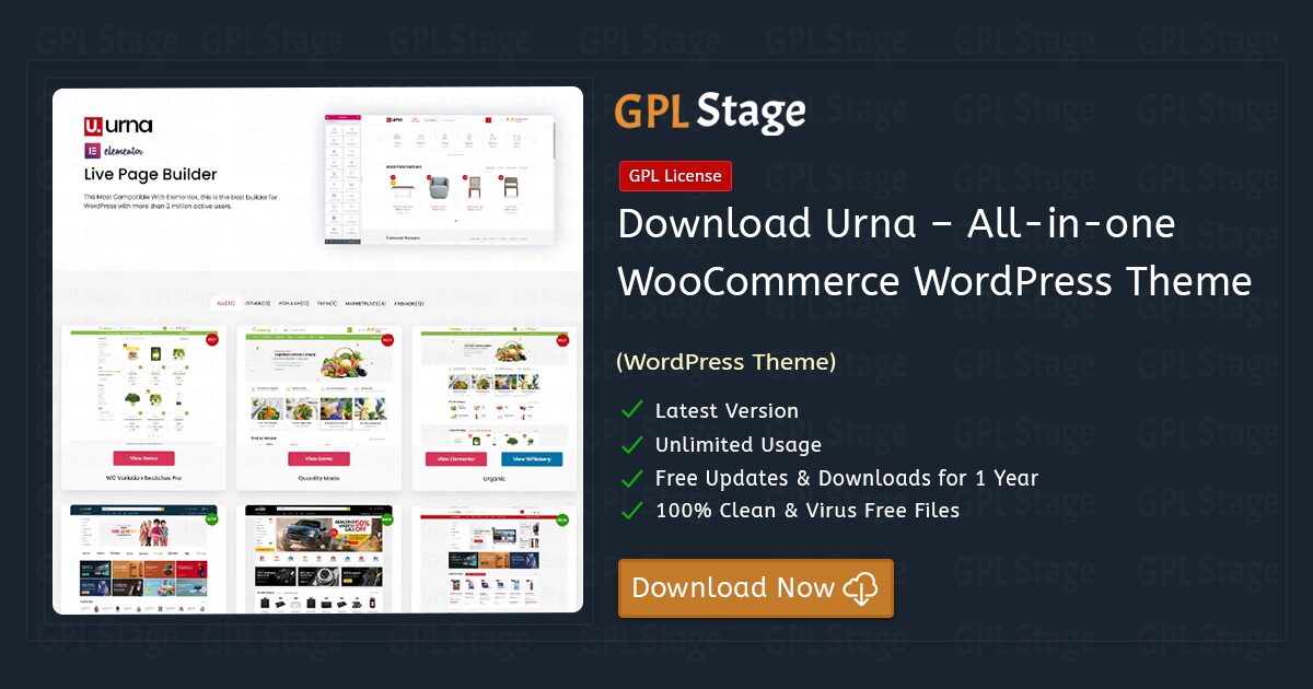 Urna - All-in-one WooCommerce WordPress Theme