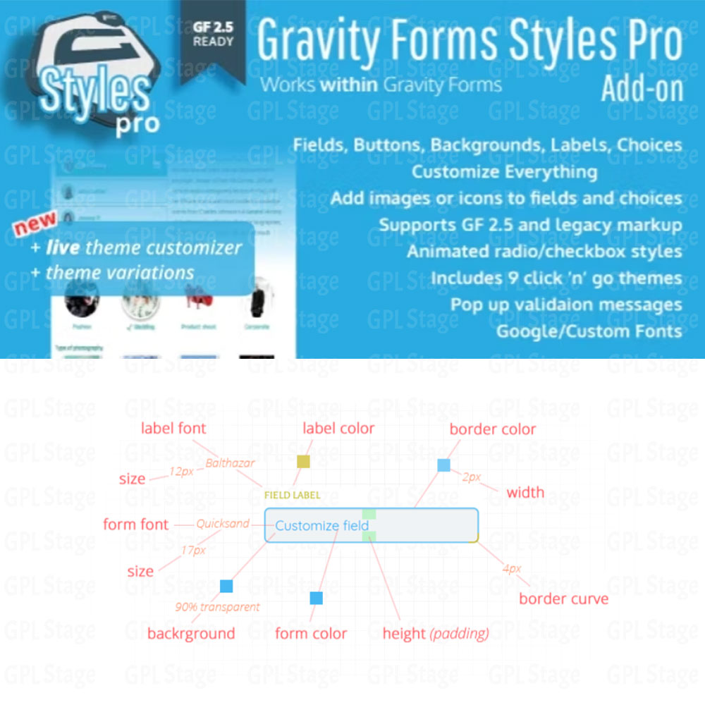 Latest Updates Gravity Forms Styles Pro Add-on