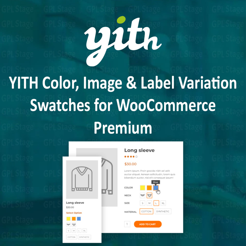 YITH Color, Image & Label Variation Swatches for WooCommerce