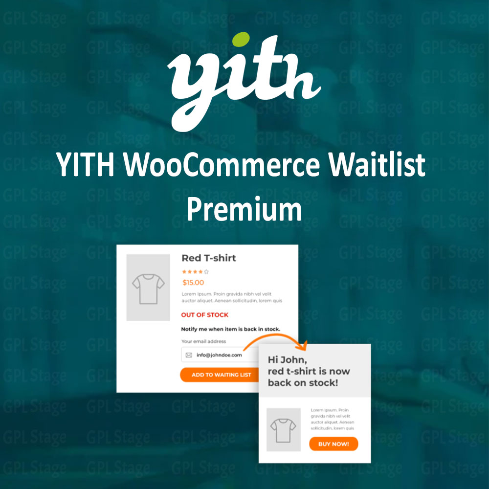 YITH WooCommerce Waiting List Premium YITH WooCommerce Waiting List