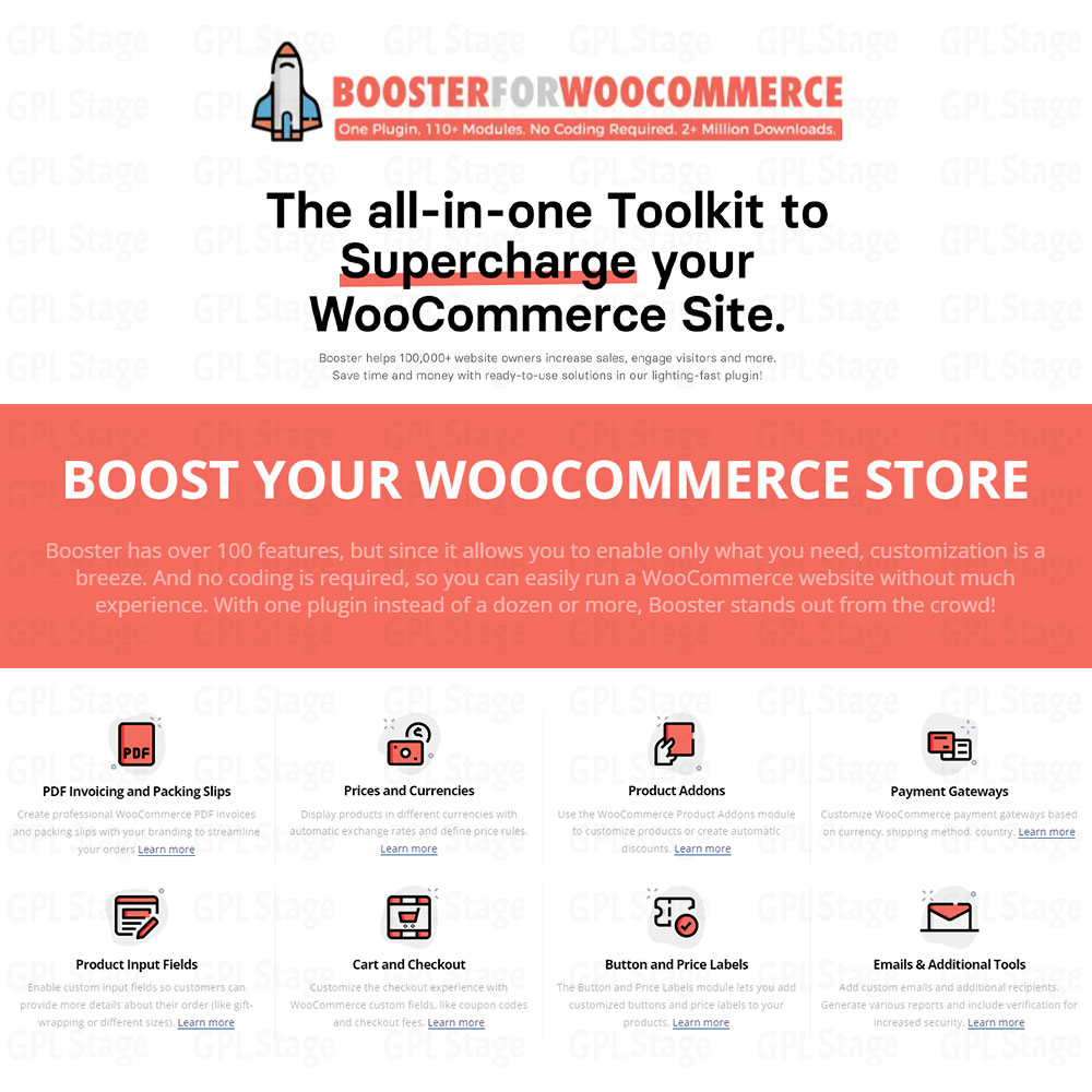 Booster for WooCommerce - The all-in-one Toolkit to Supercharge your WooCommerce Site