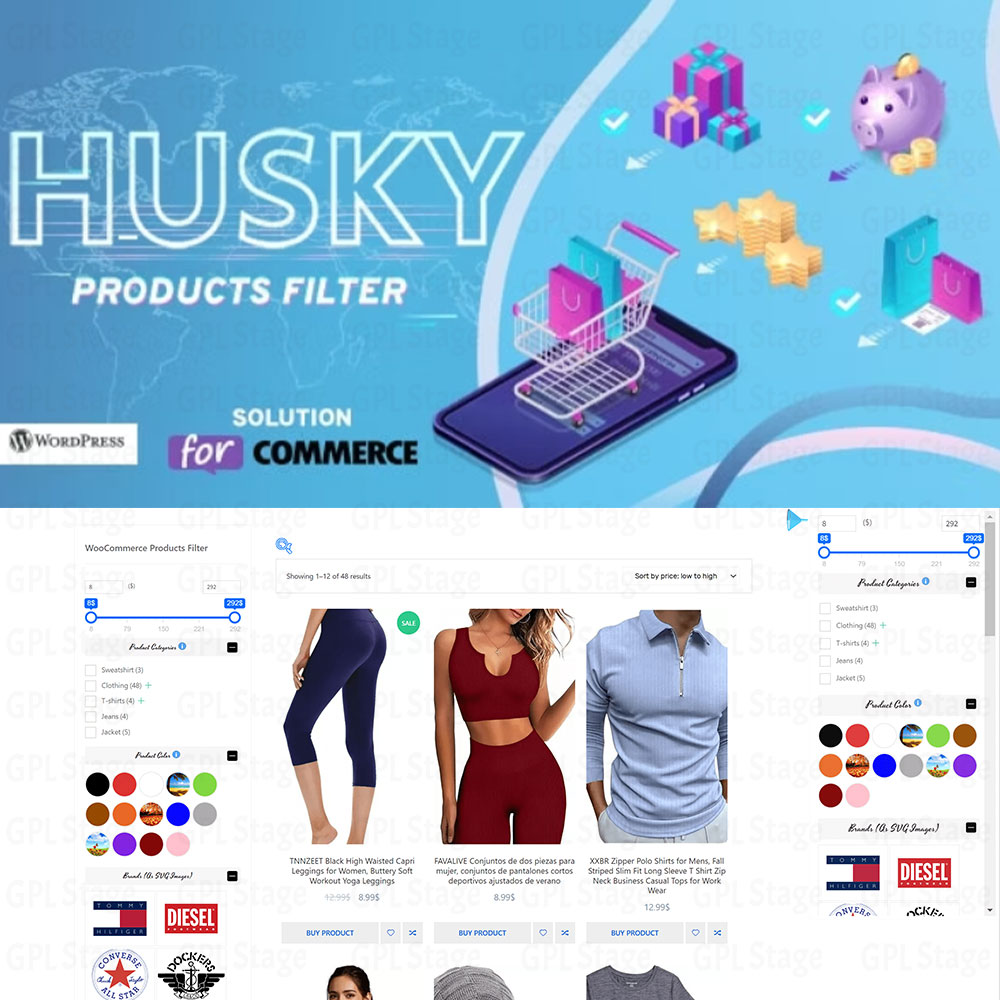 HUSKY - WooCommerce Products Filter Professional [WOOF Filter]