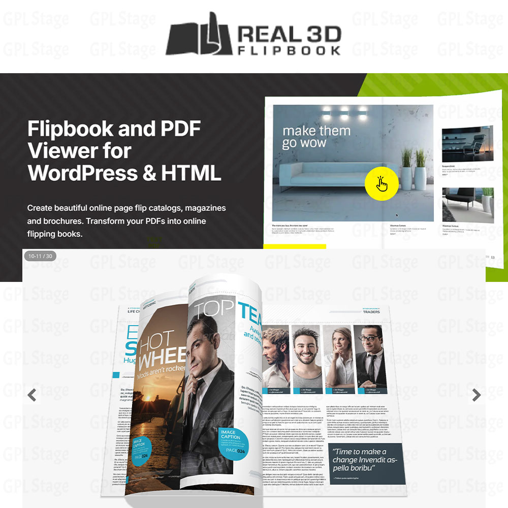 Latest Updates Real 3D FlipBook PDF Viewer WordPress Plugin